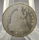 1845 U s  Seated Liberty Half Dime Type Coin 90  Silver