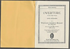 Mozart K-v   527 Don Giovanni Booklet                    Stock  1233