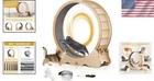 Sturdy 43  Cat Running Wheel - Indoor Cat Exercise Toy