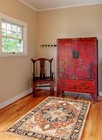 Traditional Vintage Hand-knotted Oriental Carpet 3 10  X 5 11  Wool Area Rug