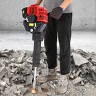 52cc 2-stroke Gas Powered Demolition Jack Hammer Concrete Breaker Drill W chisel