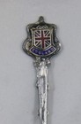 England Banner Coa Silver Plated Demitasse Souvenir Spoon By Exquisite  Ej Ltd