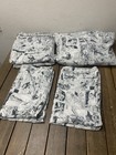 Pottery Barn Teen Marvel Avengers Queen Sheets Set 4pc White Blue 100   Percale
