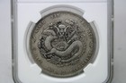 1901  1 China Dragon Silver Dollar Kiangnan Ngc Vf Detail Chopmarked  2029