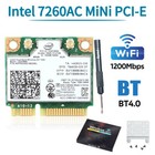 Intel Dual Band Wireless-ac 7260 Wifi Bluetooth Mini Pcie Wifi Card Forpc Laptop
