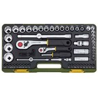 65-piece Complete Set For Imperial Sizes With 1 4  And 1 2  Baton Ratchets