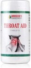 Bakson s Homeopathy Throat Aid 200 Tablets Free Ship