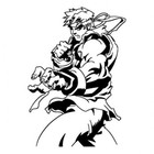Street Fighter Roy Vinyl Decal Sticker For Macbook Laptop Car Window Wall Decor