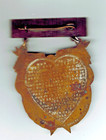 Antique Queen Victoria In Memoriam Gold Pendent With Lord s Prayer On Back