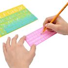 Letter Number Stencil Template Set Small Tiny Sizes Craft Paper Engraver
