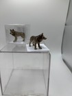 Little Critterz Gray Wolf  timber  Miniature Figurine New Free Shipping Lc944