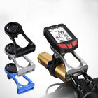 Bike Stem Extension Computer Mount Fr Garmin Edge Gopro Gps Holder Bracket Black