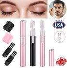 Eyebrow Trimmer Hair Face Brows Razor Remover Facial Epilator W  Adjustable Comb