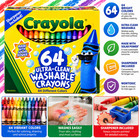 Crayola 64 Ultra Clean Washable Crayons Sharpener Included Kids Art 64 Colors