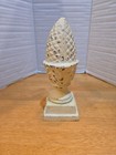 Cast Iron Acorn pinecone Finial Topper Book End Doorstop Decoration Home Garden