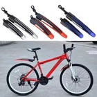 2 Pcs Bicycle Fenders Mountain Road Bike Mudguard Rear Mud Guard Wings For Bicyc