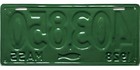 1928 Massachusetts Cod Fish License Plate  403-850 Professionally Restored