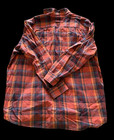 Duluth Trading Co Flannel Plaid Button Down Shirt Size 3xl Tall Chest Pockets