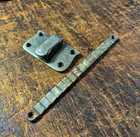Antique Congress Barber s Chair Headrest Lock   Brass Guide  Koken Spare Parts