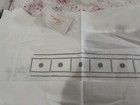  480 Pratesi Italy New 1pc Euro Sham 460tc Angel Skin Appliqu   White