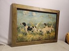 Original 1933 Federal Cartridge Advertising Sign Excellent Ammunition Bird Dogs
