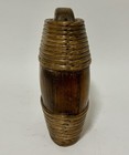 Unusual Antique Wooden Treen Water Or Cider Keg Barrel