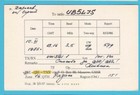 Vintage 1985 Ussr Soviet Russia Ham Radio Qsl Card Saint George History