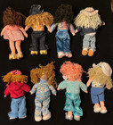 Set Of 8 Ty 2002 Beanie Boppers W  Original Tags Plus Store Plastic Hang Loops