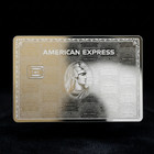Amx Custom Mirror Silver Card With Small   Large Chip - 2026 Novelty Design