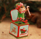 Wee Forest Folk Christmas Pop-up  Wff  M-763  Jack In The Box Mouse  2025