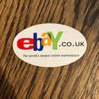 Rare Vintage Ebay Promo Stickers Uk Launch Campaign 2000 Y2k Merch Swag Deadstoc