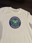 Nwt The Championships Wimbledon T-shirt Medium White Short Sleeve Tennis