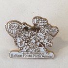 Vintage 1985 Albuquerque Balloon Fiesta Party Animal Toga Lapel Pin 1 Of 50