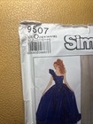 Vintage Simplicity 9507 Sewing Pattern Size O 12-14-16 Formal Prom Wedding Dress