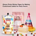 Koala Sticker Paper For Inkjet 120 Sheet 8 5x11 Glossy Sticker Photo Paper Label