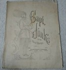 Captain Jinks Of The Horse Marines  rare  Oliver Ditson Co  Antique Sheet Music