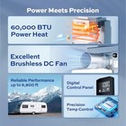 60 000 Btu Rv Tankless Water Heater Propane 3 5 Gpm W  15  x18   Door For All Rv