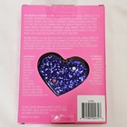 Ahh  Larm Super Loud Personal Safety Alarm Heart Panic Button Led Purple Glitter
