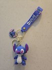 Lilo And Stitch Keychain Charm 3d Figure Purple Silicone Keychain Ships From Us