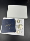 1976-s 40  Silver Us Mint 3 Coin Proof Set In Case And Box  b