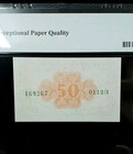 Israel 50 Pruta 1952  P-10c  Government Fractional Note  Pmg 65 Epq Gem Unc 705a