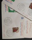 1964 Palestine Gaza Stamp Ramadan Eid Egypt Lot Of 7 Fdc First Day Cover Covers