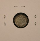 1913 Canada  george V  Five-cents Silver Coin   fine  