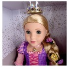 American Girl Rapunzel Disney Princess Doll Swarovski Crystal Collector Ed Box
