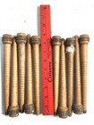 Wood Spools Bobbins Wooden Industrial 3 -9 75  Vintage Quills Mix Lot-20 