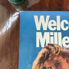 Vintage 1984 Miller Beer Poster Calendar Sexy Model Mancave Bar Nostalgia Slogan