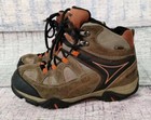 Hi-tec Altitude Lite I Wp Jr Leather Waterproof Hiking Boots Brown Orange Size 3
