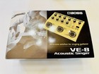 Boss Ve-8 Acoustic Guitar Singer Multi-effects Pedal With Box   Cable