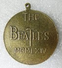 1964 Beatles Commemorative Record Metal Coin Bronze Medallion Charm Pendant