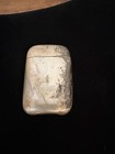 Art Nouveau Sterling Silver Masonic Shriners Match Box Safe Vesta Case W Garnet